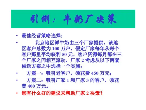 运筹学课件——第4讲马尔可夫决策(精)