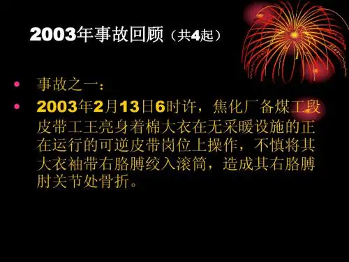 2003年、2004年事故回顾