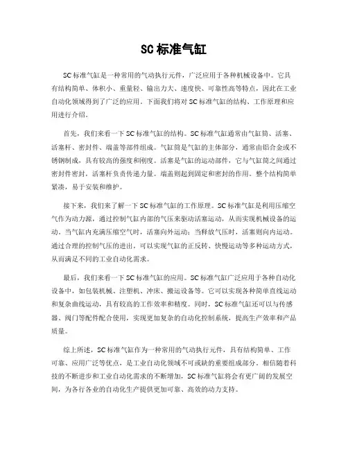 SC标准气缸