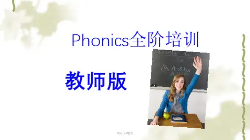 Phonics培训ppt课件