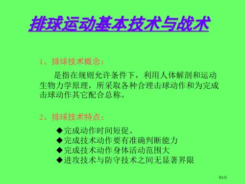 排球基本功教学省公开课一等奖全国示范课微课金奖PPT课件