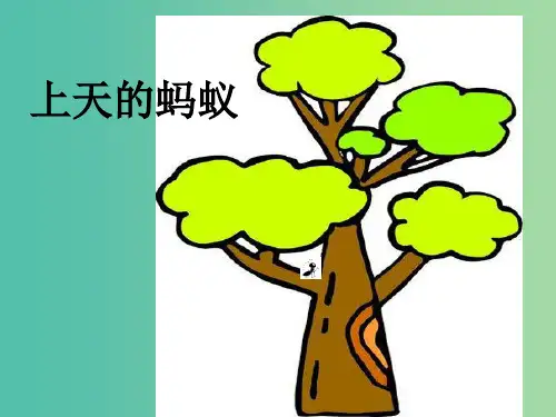 二年级语文上册《上天的蚂蚁》课件1 北师大版