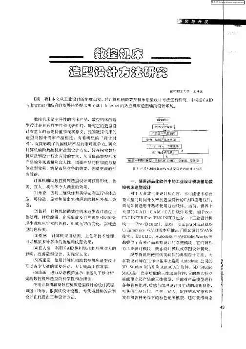 数控机床造型设计方法研究