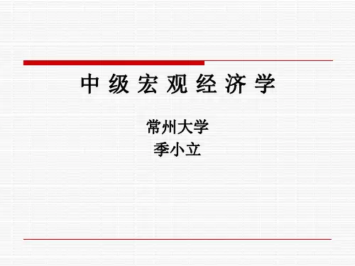 中级宏观经济学(第17章)