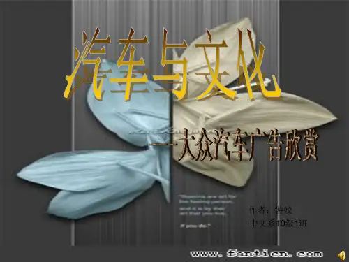 大众广告赏析