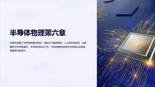 《半导体物理第六章》课件