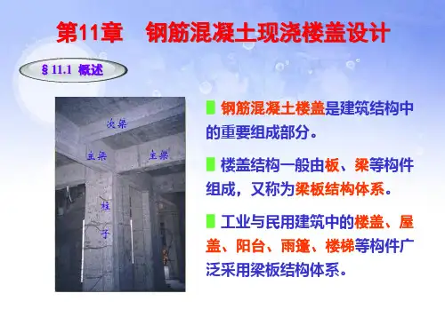 第11章楼盖13级剖析