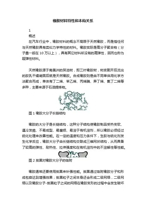 橡胶材料特性和本构关系