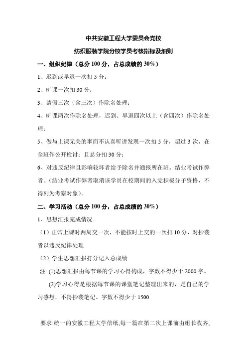 党校重要规章制度