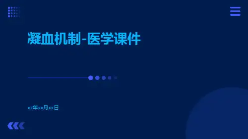 凝血机制-医学课件