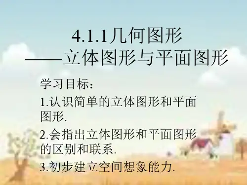人教版数学七年级上册41《多姿多彩的图形》课件