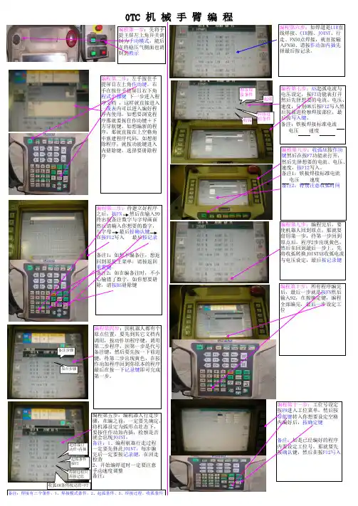 OTC机器人编程 