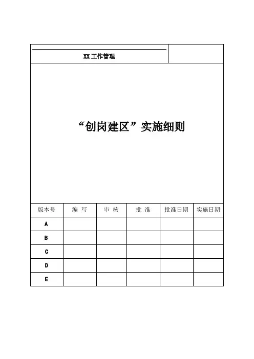 党员“创岗建区”实施细则