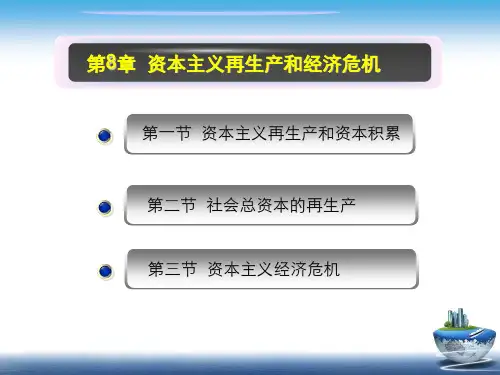 马克思主义政治经济学第8章资本主义再生产和经济危机