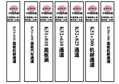 档案盒标签样标模版
