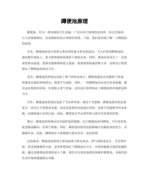 蹲便池原理