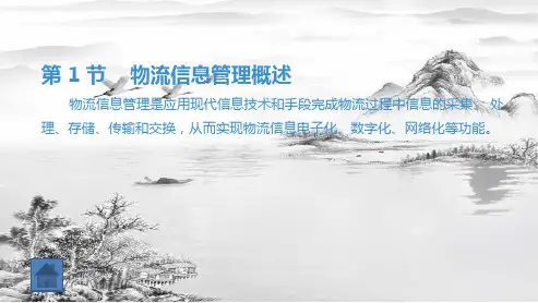 第6章电子商务物流信息管理ppt课件