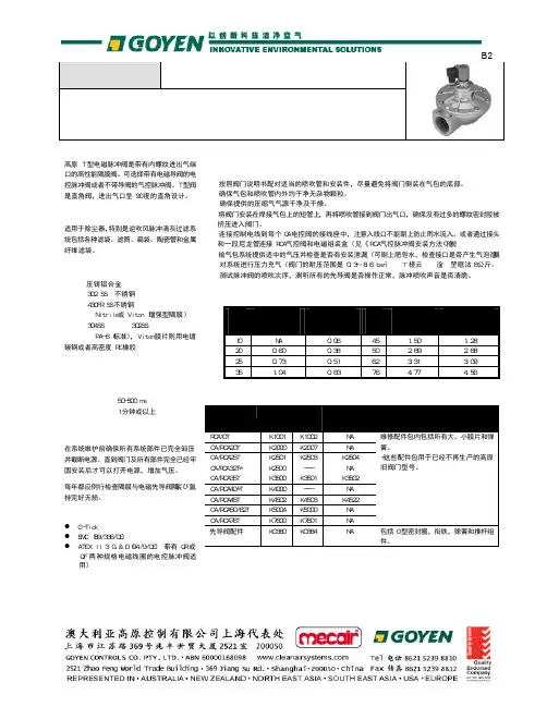 高原阀资料