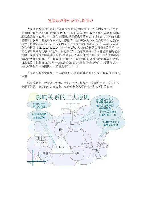 家庭系统排列序列图简介