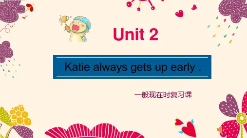 一般现在时复习课-ppt课件完整版