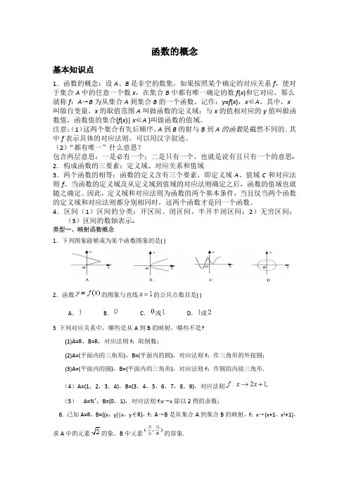 函数的概念