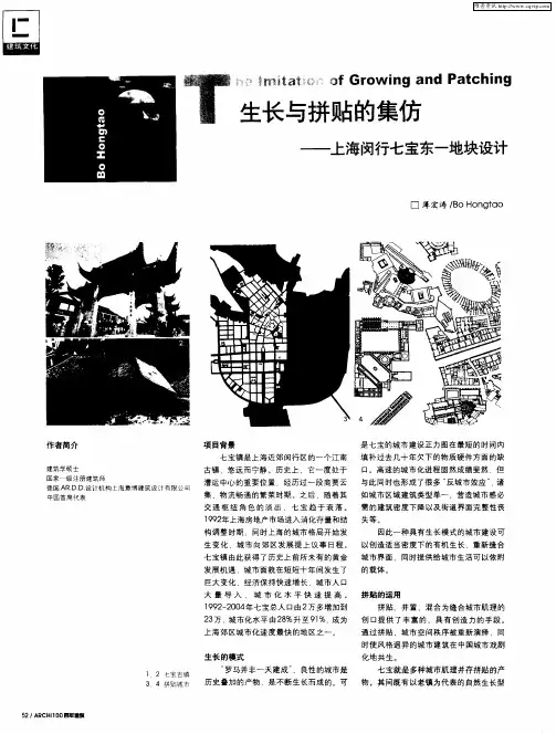 生长与拼贴的集仿——上海闵行七宝东一地块设计