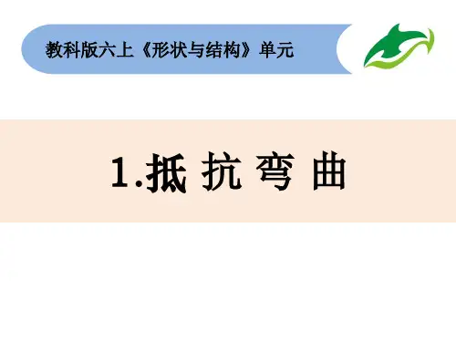 六上2-1《抵抗弯曲》课件1
