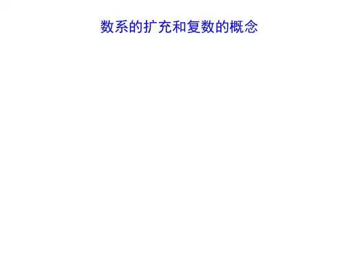 数系的扩充和复数的概念  课件