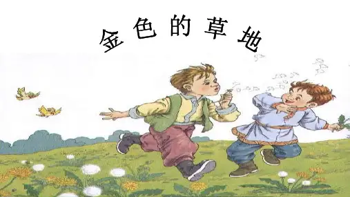 16 《金色的草地》课件(共32张PPT)