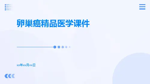 卵巢癌精品医学课件