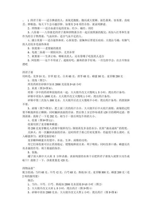 养身膏方
