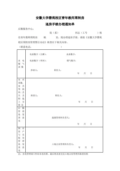 安徽大学磬苑校区青年教师周转房