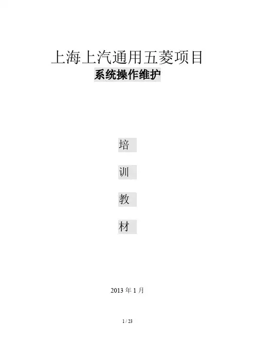 AVI系统操作维护手册