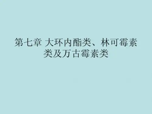 大环内酯类