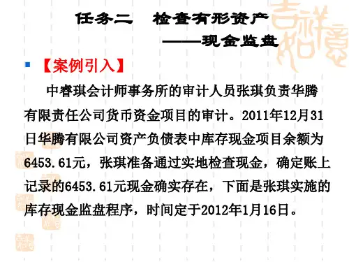 审计实务教学精品PPT课件