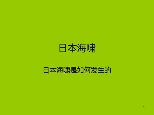 日本海啸是如何发生的PPT课件