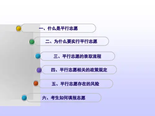 平行志愿解读ppt课件