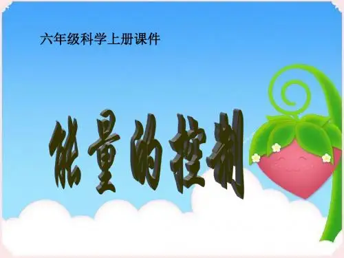 2019-六年级下册科学课件-1.1《生活中的能量》2｜人教版 (共19张PPT)-文档资料