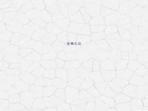 含内容航空服务礼仪ppt模板仪容仪表行为规范鞠躬握手空乘培训 (1)