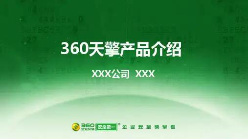 360天擎产品介绍