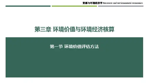 资源与环境经济学PPT课件9