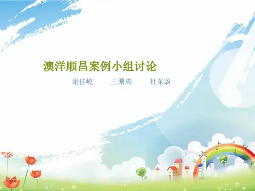 澳洋顺昌案例小组讨论