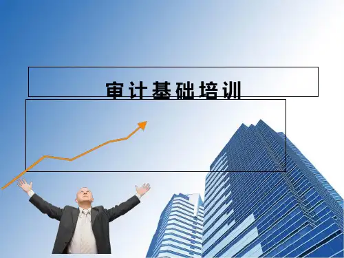 审计基础培训