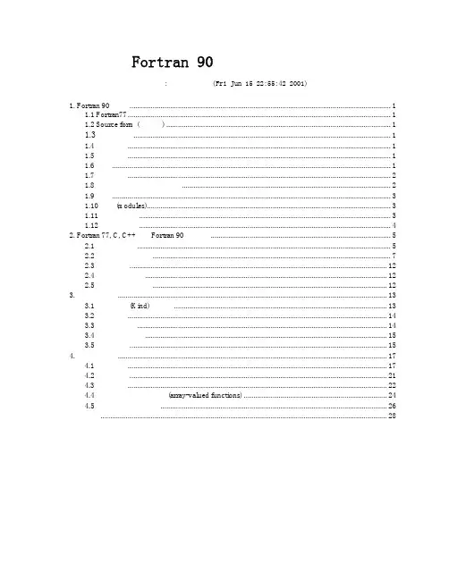 Fortran90