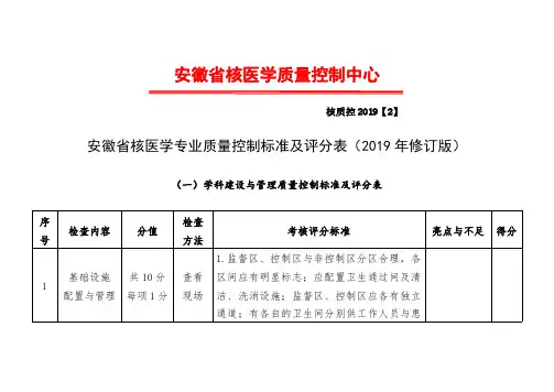 安徽省核医学质量控制中心
