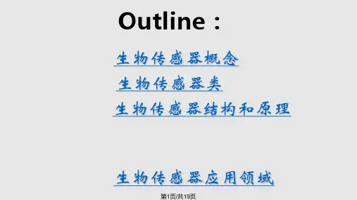 生物传感器物联网PPT课件