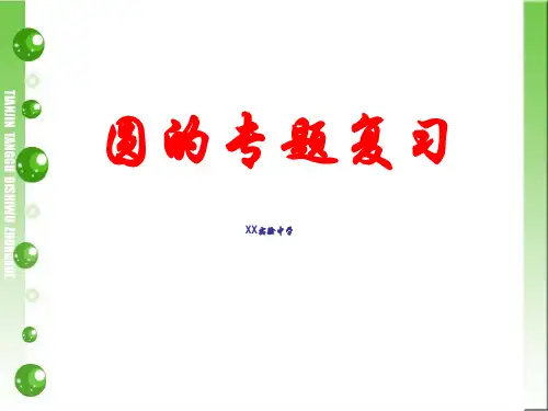 圆的专题复习课件.