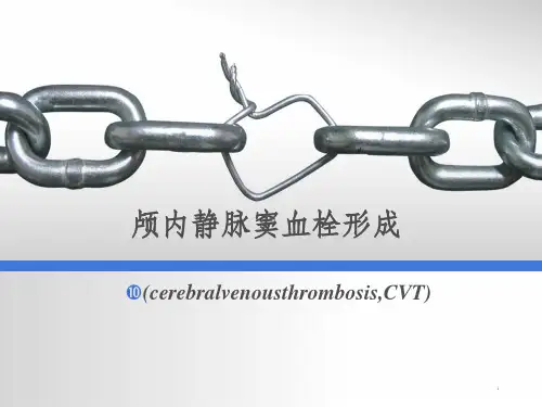 颅内静脉窦血栓形成45464ppt课件