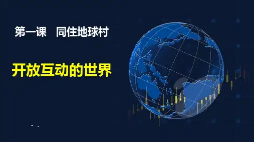 《开放互动的世界》PPT精品课件