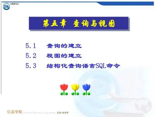 第5_6章 查询与视图(SQL)